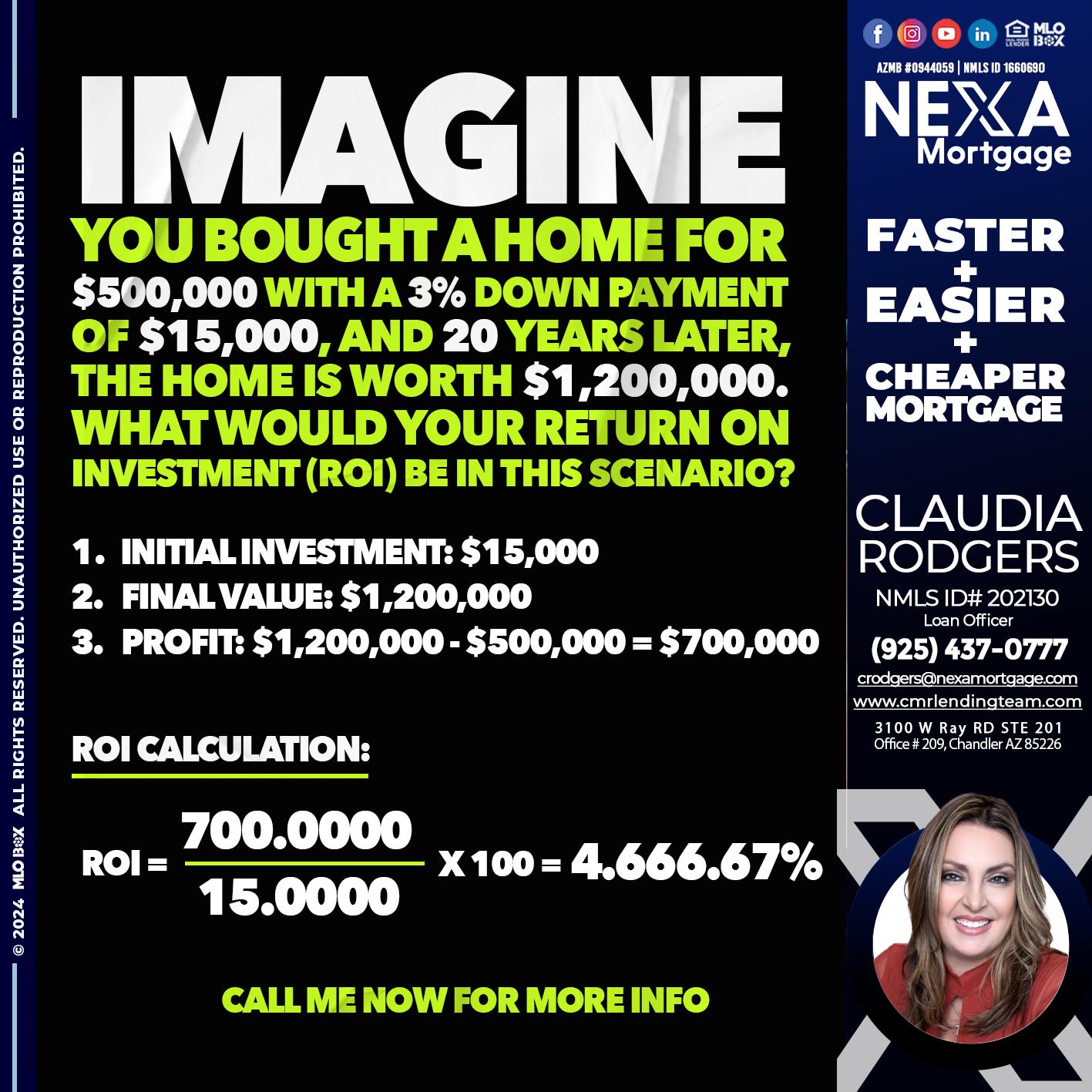IMAGINE - Claudia Rodgers -Loan Officer