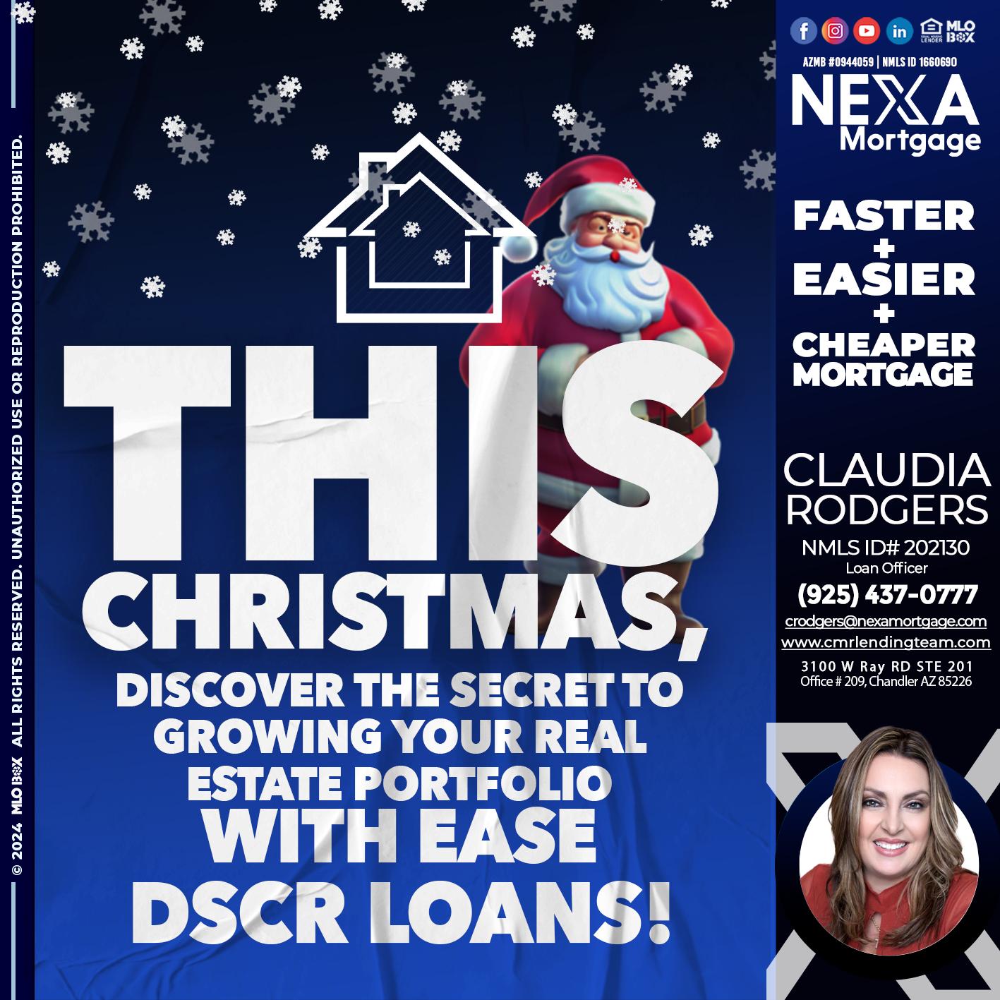 this christmass - Claudia Rodgers -Loan Officer
