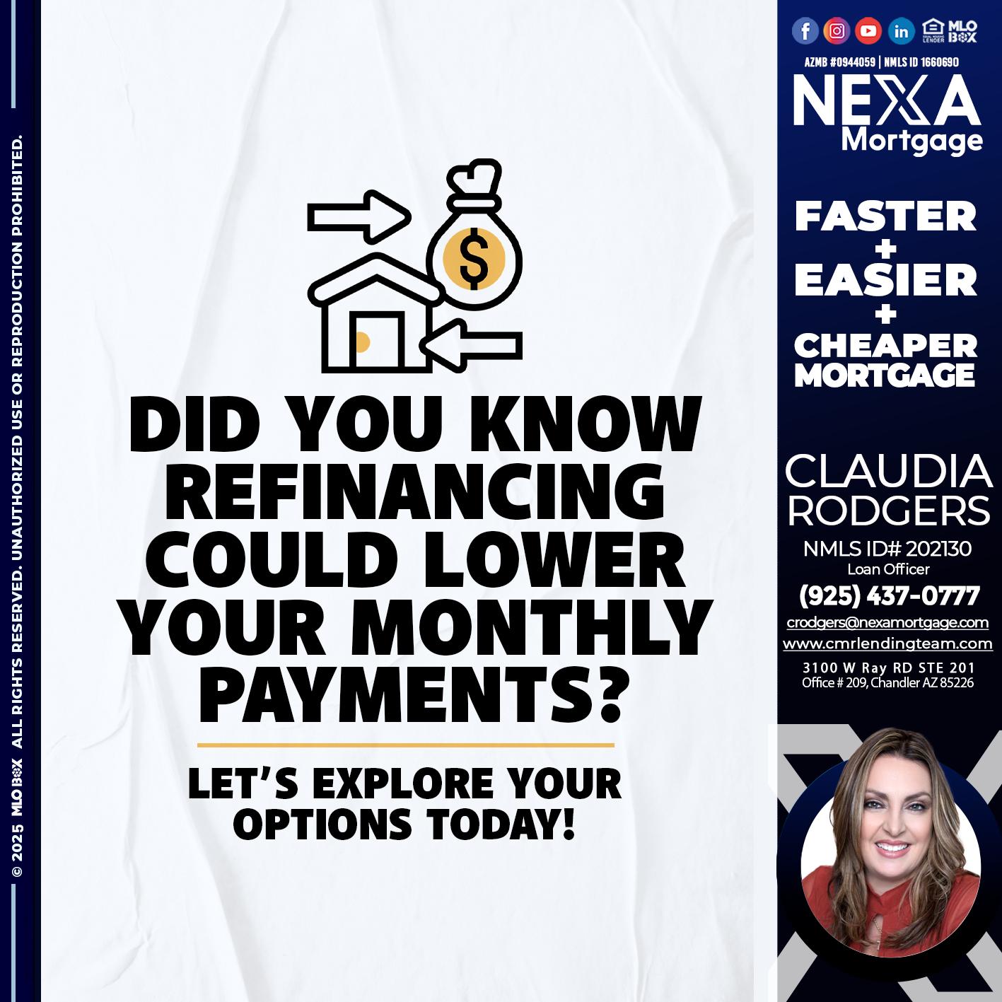 DID YOU KNOW - Claudia Rodgers -Loan Officer