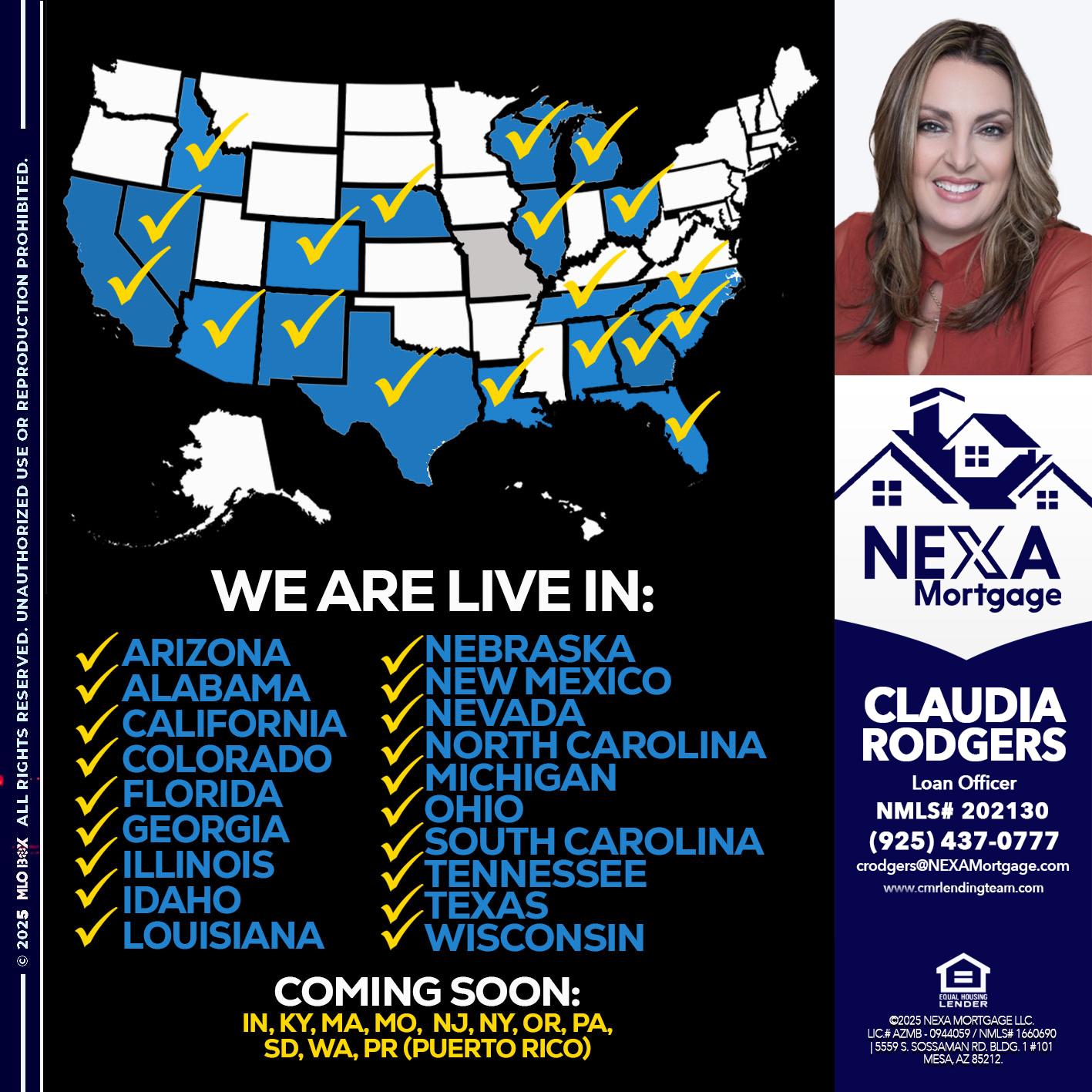 New Mexico live - Claudia Rodgers -Loan Officer