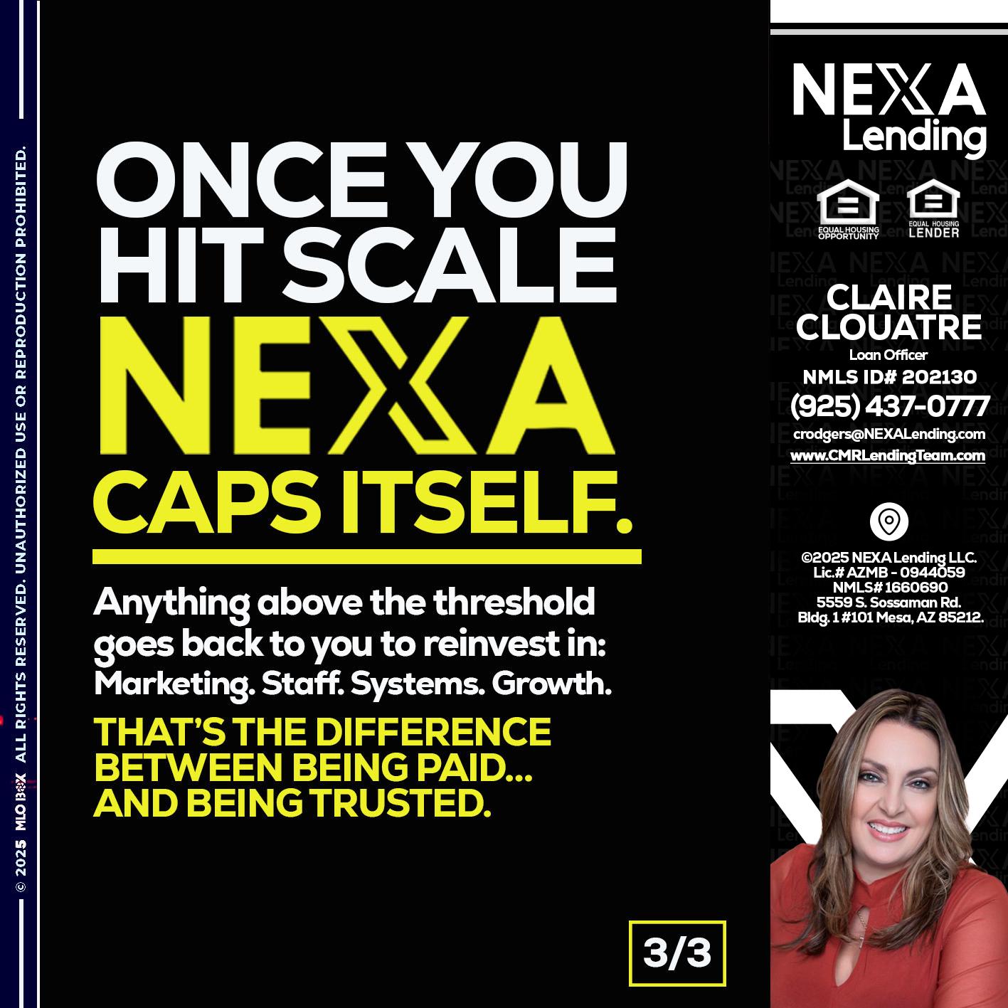 3 OF 3 - Claudia Rodgers -Loan Officer