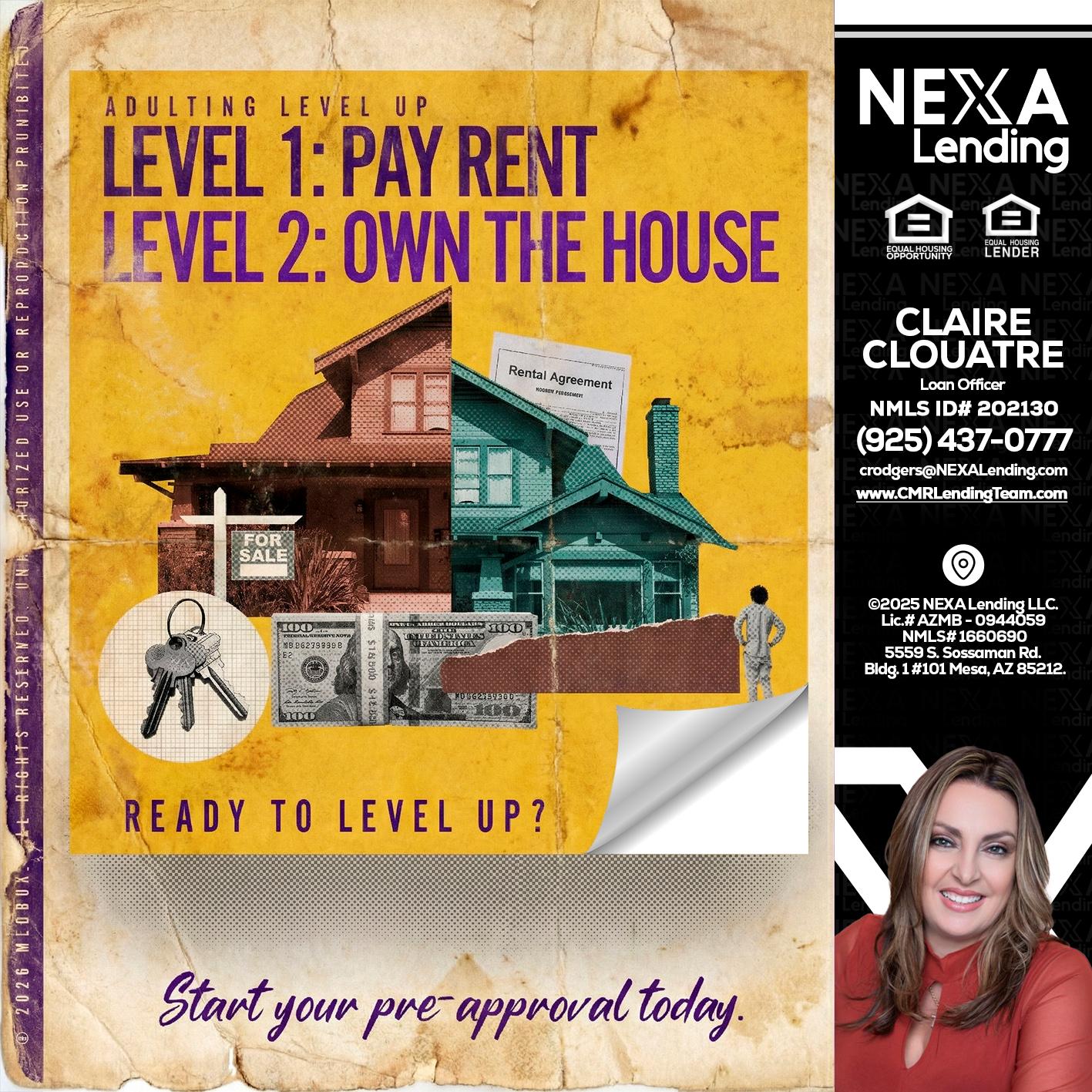 LEVEL 1 - Claudia Rodgers -Loan Officer