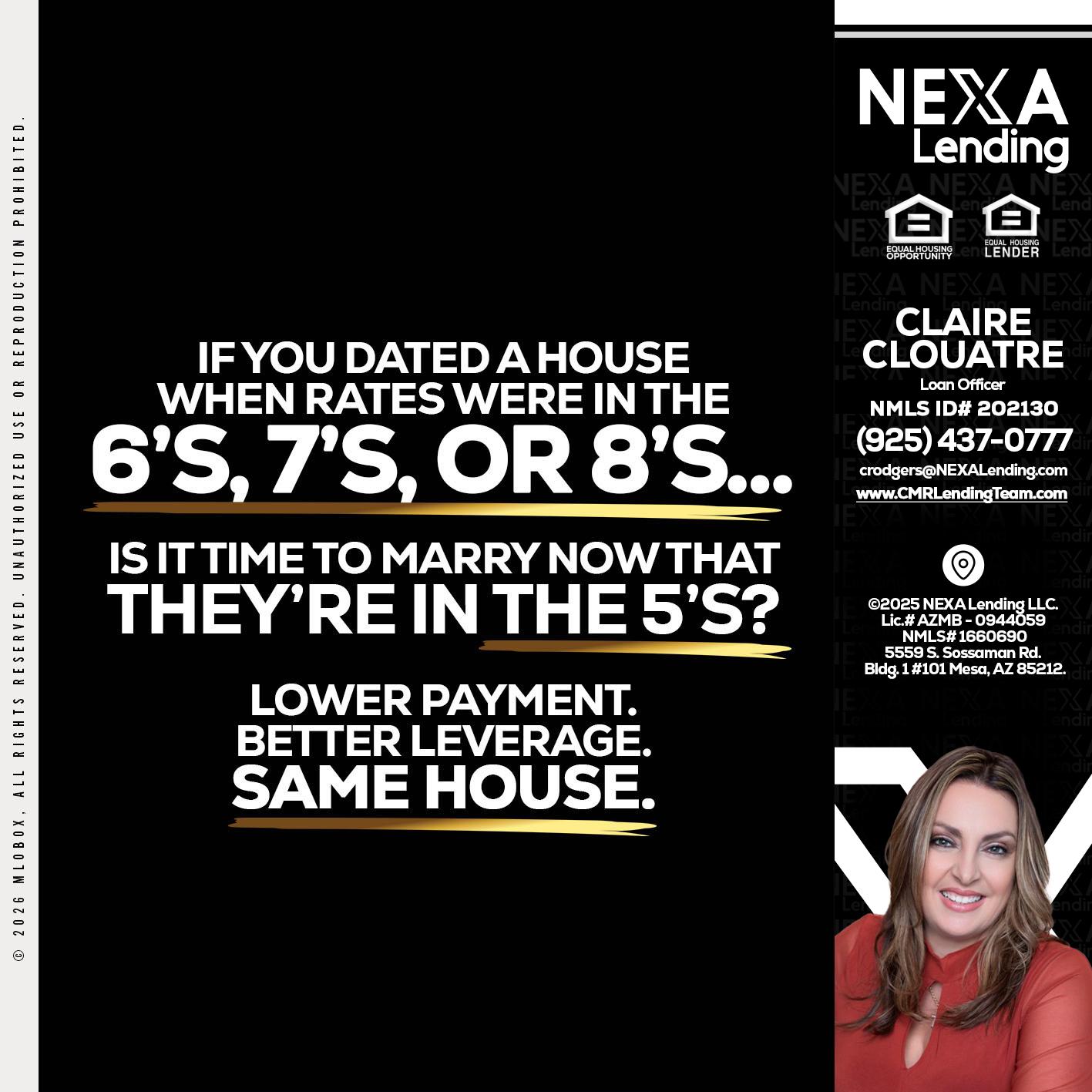 if you dated a house - Claudia Rodgers -Loan Officer