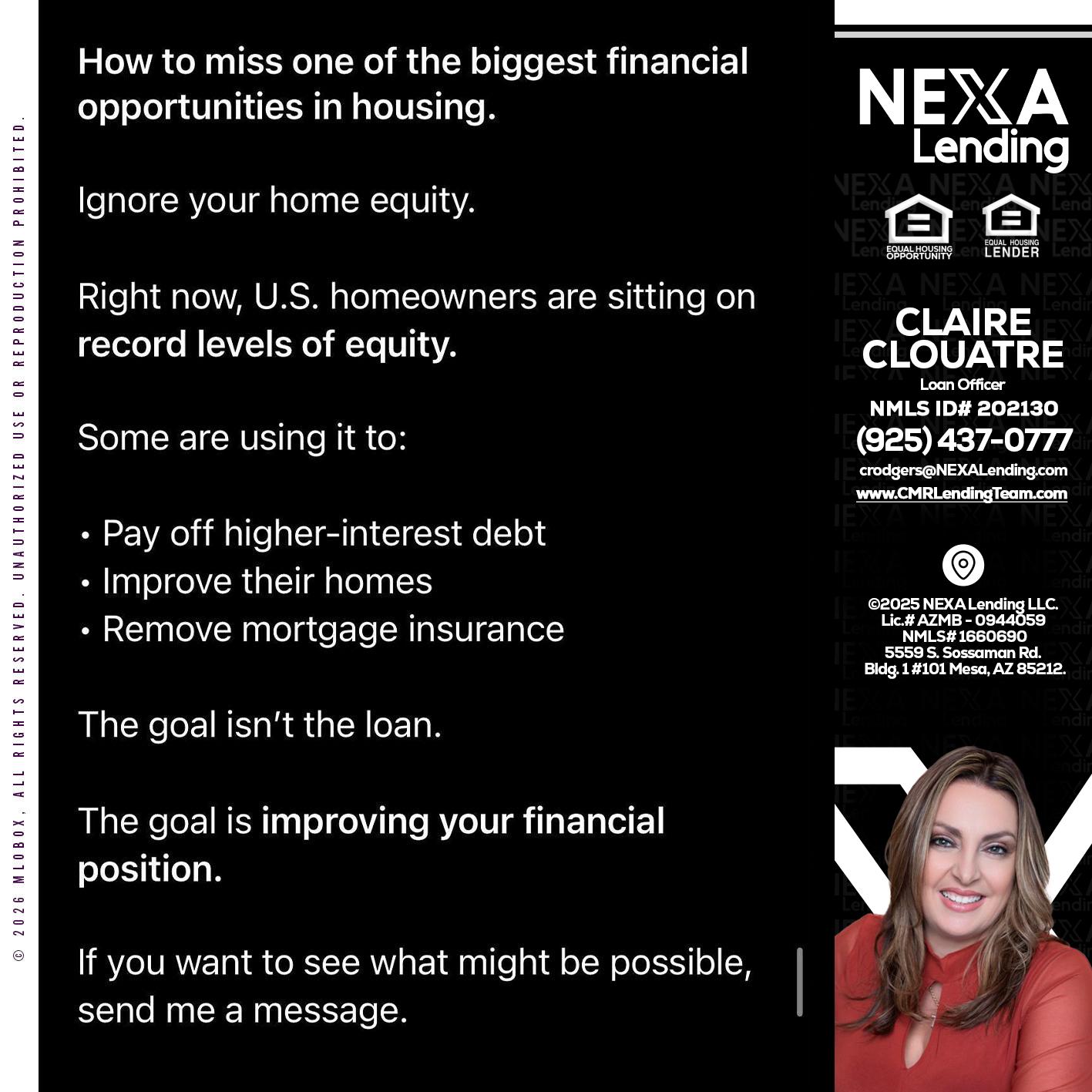 how to miss - Claudia Rodgers -Loan Officer
