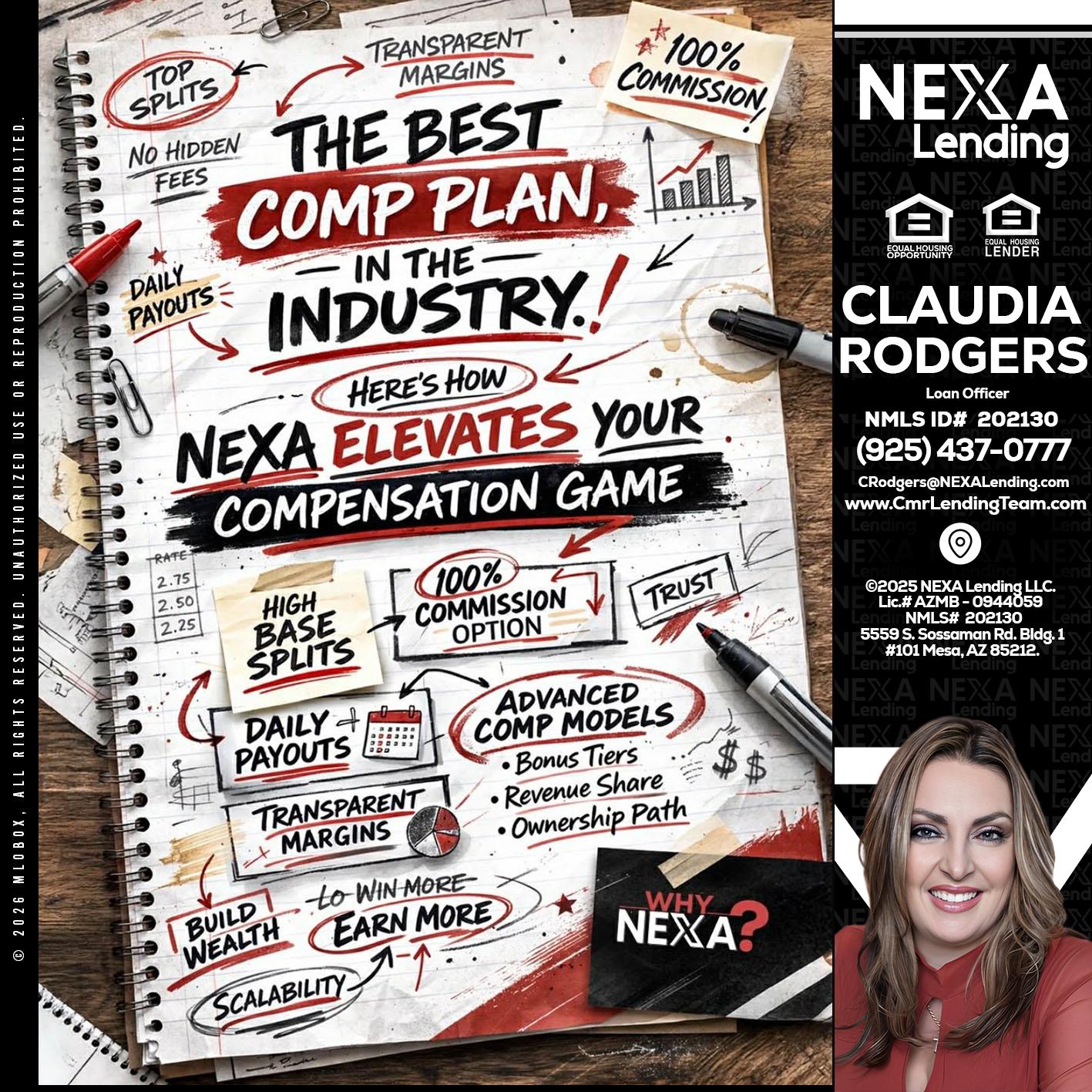 THE BEST COMP - Claudia Rodgers -Loan Officer