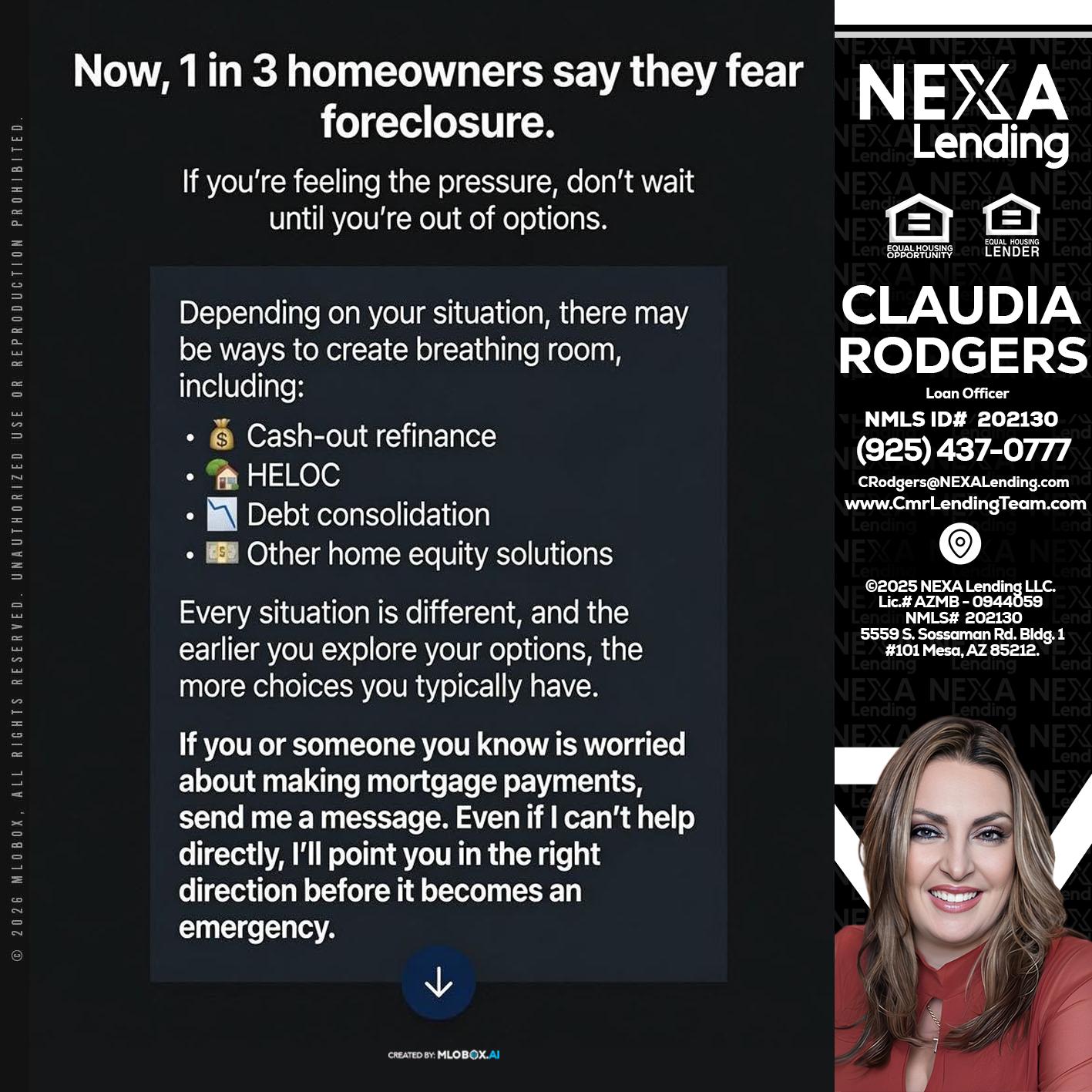 NOW - Claudia Rodgers -Loan Officer